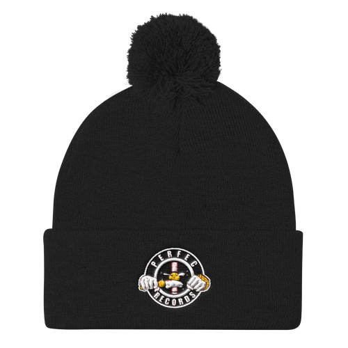 Perfec Records Pom Knit Cap