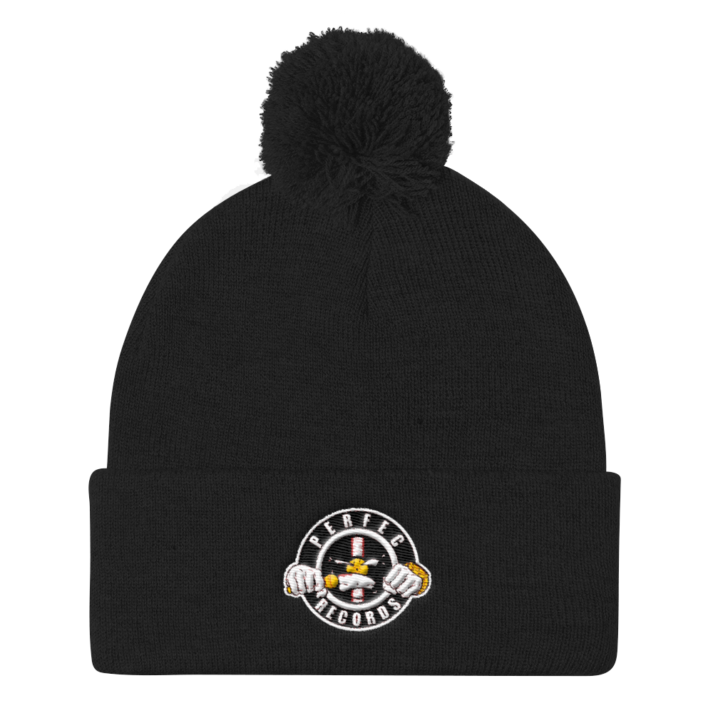 Perfec Records Pom Knit Cap